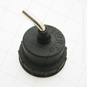 CARBURETOR COVER WITH BENT TUBE ASSY.