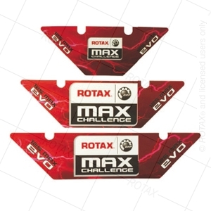 RADIATOR STICKER 125 MAX DD2 EVO