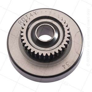 CLUTCH W. PRIMARY DRIVE GEAR 34T