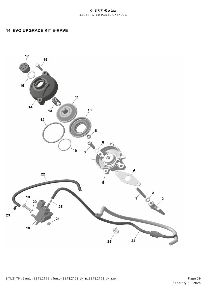 ROTAX MAX EVO - UPGRADE KIT E-RAVE