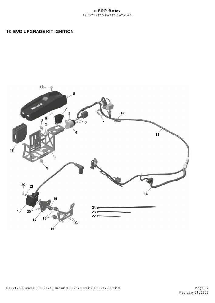 ROTAX MAX EVO - UPGRADE KIT IGNITION